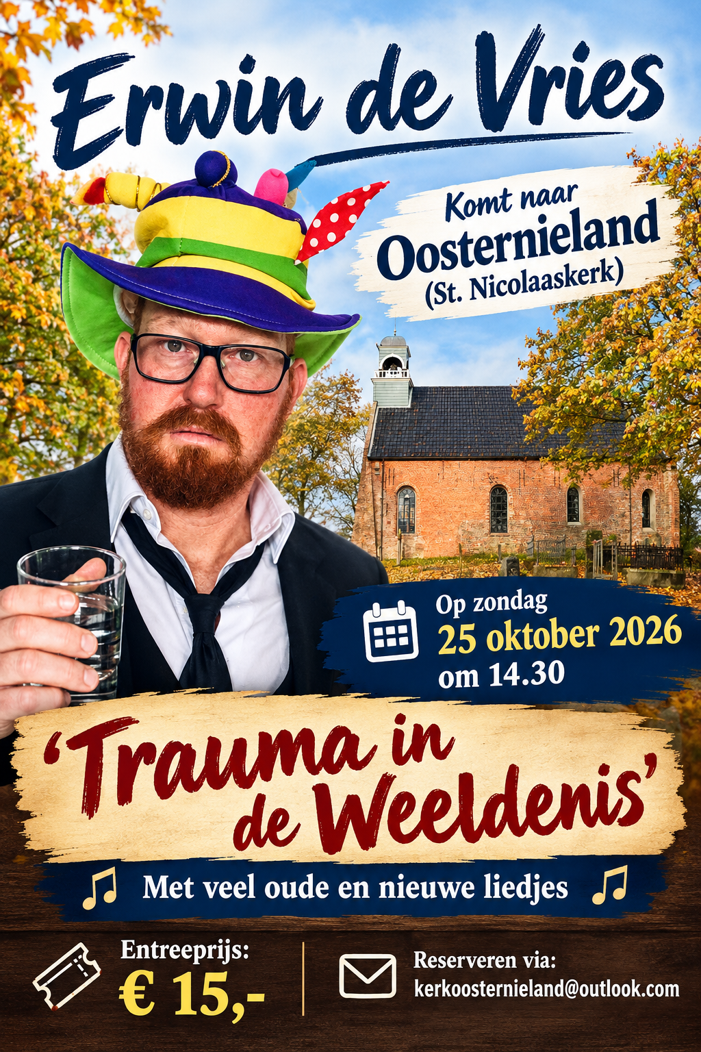 Erwin de Vries komt naar Oosternieland